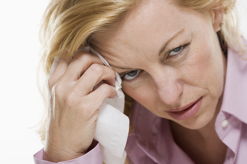 Woman with Illness --- Image by © Tom Grill/Corbis