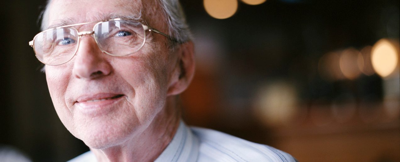 Smiling Senior Man --- Image by © Michael Prince/CORBIS