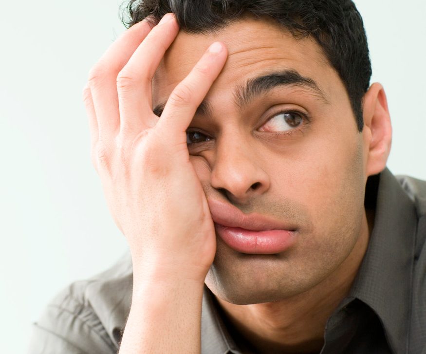 Frustrated Businessman --- Image by © Bill Varie/Somos Images/Corbis