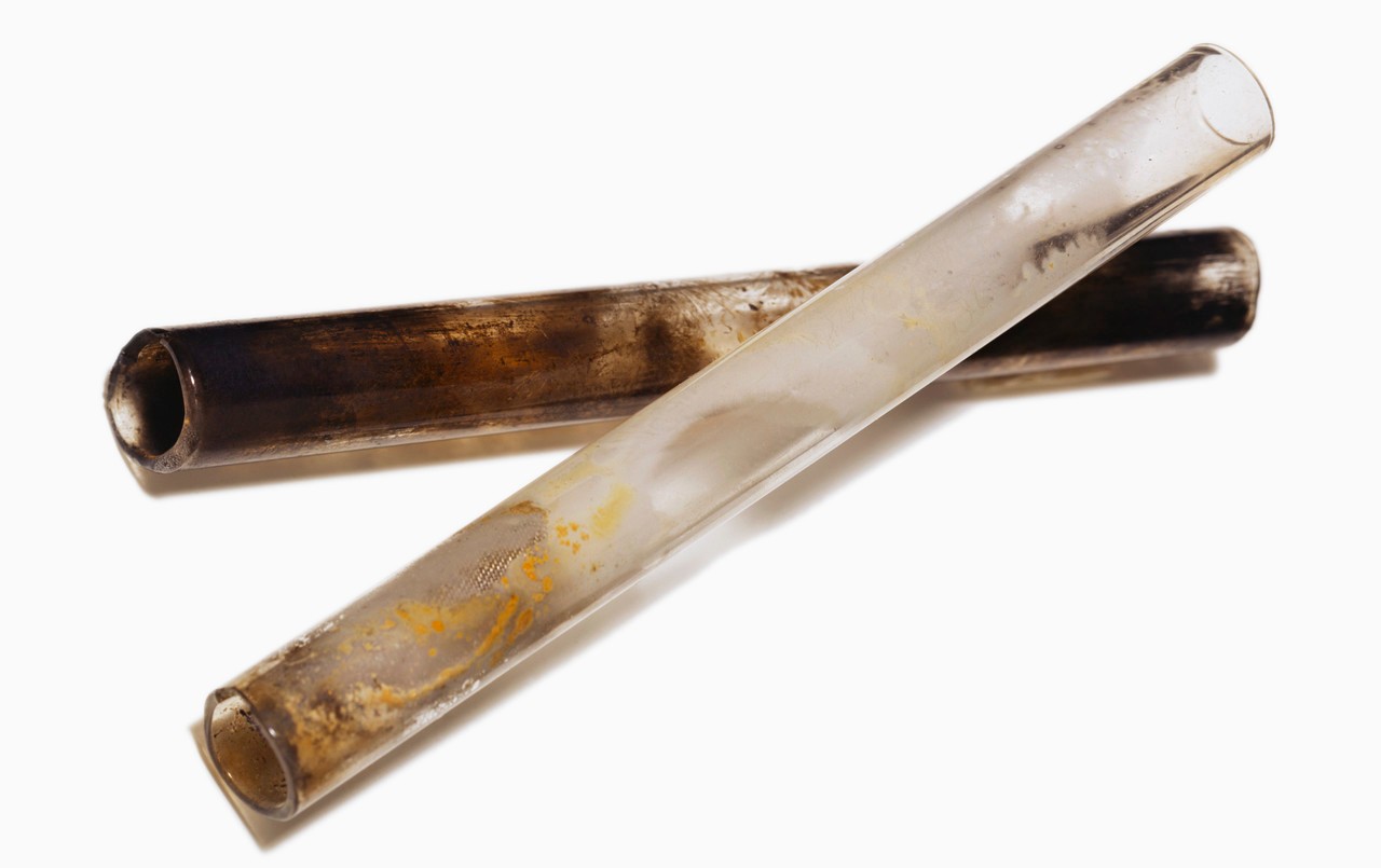 Close-Up of Two Crack Pipes --- Image by © 68/Steve Wisbauer/Ocean/Corbis